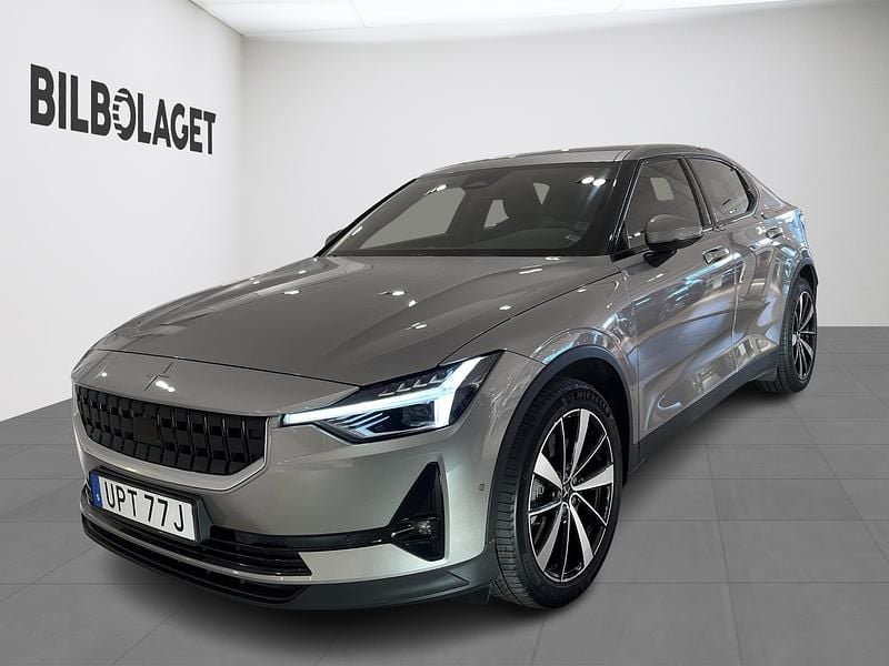 Begagnad Polestar 2 Long Range Dual motor 219 kW (299 HK) 2021 Grå Halvkombi