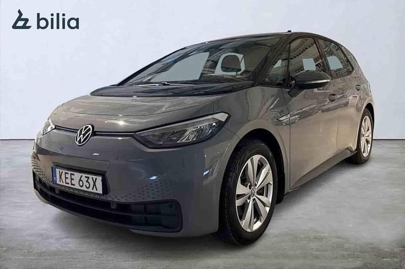 Begagnad VW ID.3 Pro Performance 150 kW (204 HK) 2023 Grå Halvkombi