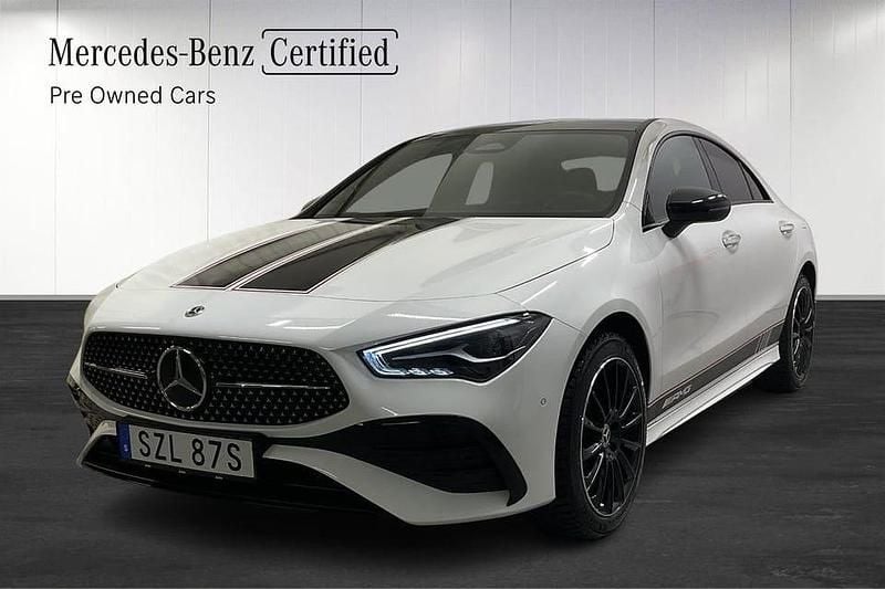 Begagnad Mercedes CLA250 AMG 220 HK (161 kW) 2024 Vit Sedan