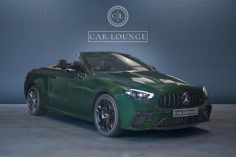 Svart Begagnad 2020 Mercedes E53 AMG Premium Plus Cab | 749 000 kr (Marknadspris) - Bild 1/4