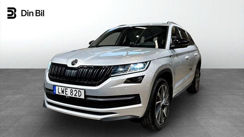 Silver Begagnad 2020 Skoda Kodiaq Business Line SUV | 299 900 kr (Marknadspris) - Bild 1/4
