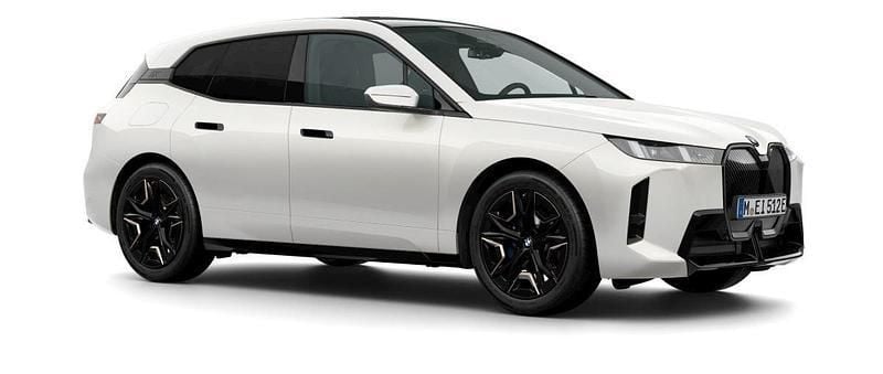 Vit (mineral white metallic) Ny 2025 BMW iX Comfort Edition SUV | 999 000 kr (Superpris) - Bild 1/4