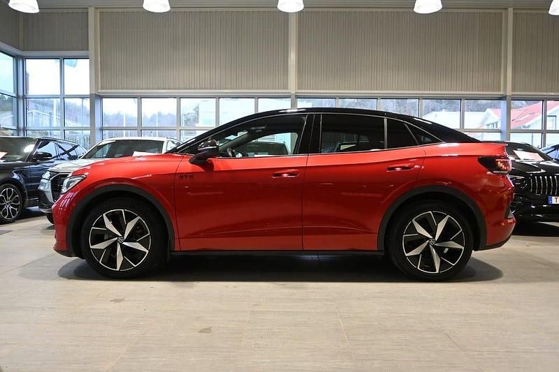 Begagnad VW ID.5 GTX 250 kW (340 HK) 2022 Kings red metallic black SUV