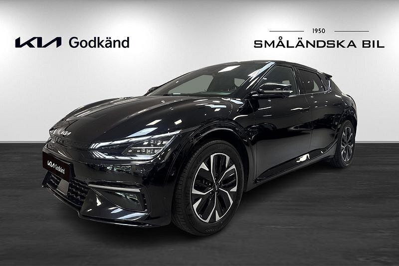 Svart Begagnad 2022 Kia EV6 3 SUV | 439 000 kr (Bra pris) - Bild 1/4