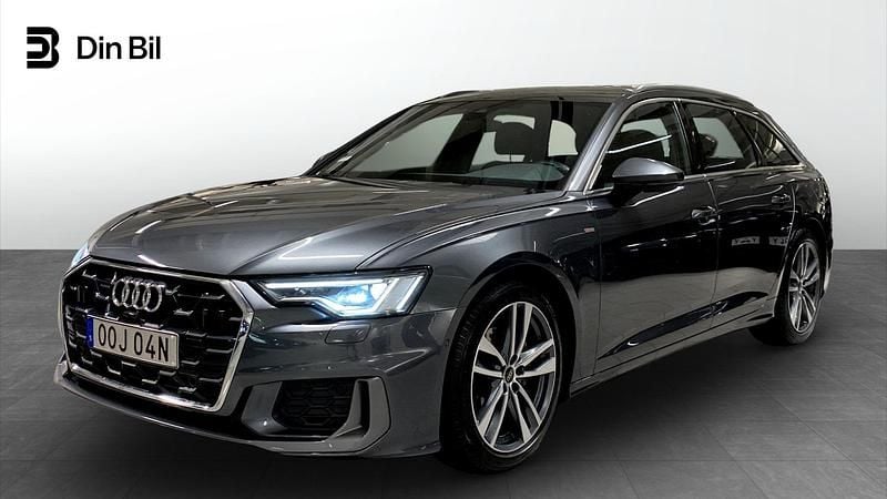 Daytonagrå pärleffekt Begagnad 2024 Audi A6 S-Line Kombi | 489 000 kr (Lite dyr) - Bild 1/4
