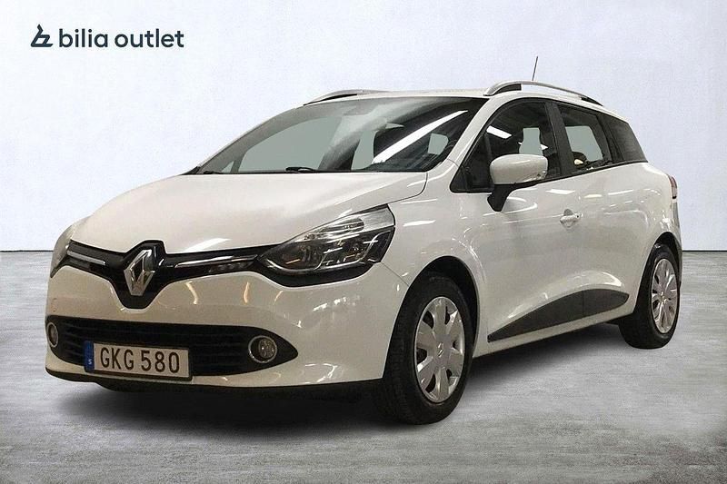 Vit Begagnad 2014 Renault Clio GrandTour Kombi | 64 900 kr (Lite dyr) - Bild 1/3