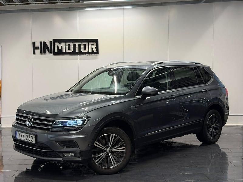 Begagnad VW Tiguan Allspace GT 190 HK (139 kW) 2017 Mörkgrå (grå) SUV