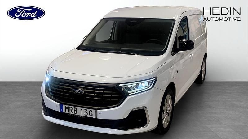 Frozen white Ny 2025 Ford Transit Connect Limited Minibuss | 414 600 kr (Bra pris) - Bild 1/4