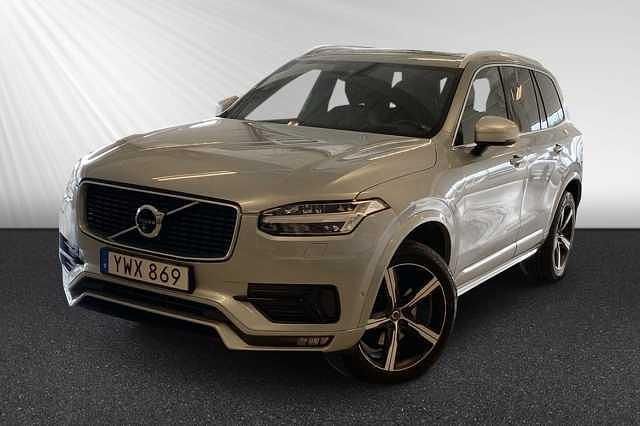Silver Begagnad 2018 Volvo XC90 R-Design SUV | 444 900 kr (Dyr) - Bild 1/4