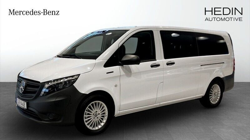Vit Ny 2024 Mercedes e-Vito Minibuss | 495 000 kr (Bra pris) - Bild 1/4