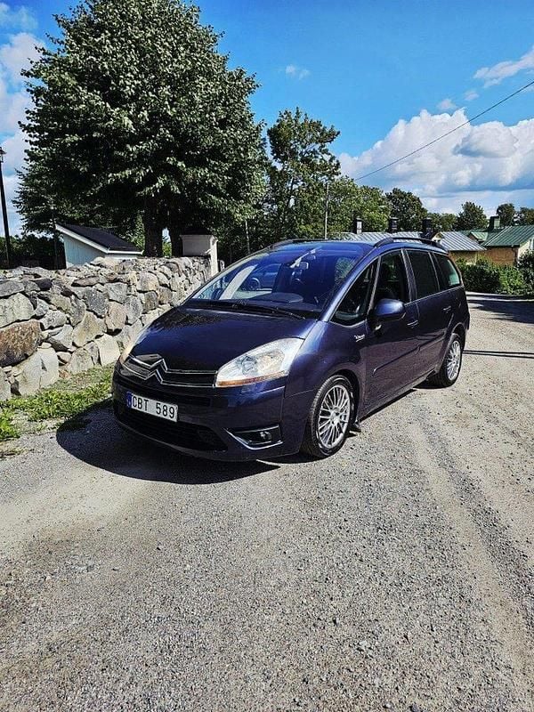 Blå Begagnad 2007 Citroën Grand C4 Picasso Minibuss | 24 000 kr (Superpris) - Bild 1/4
