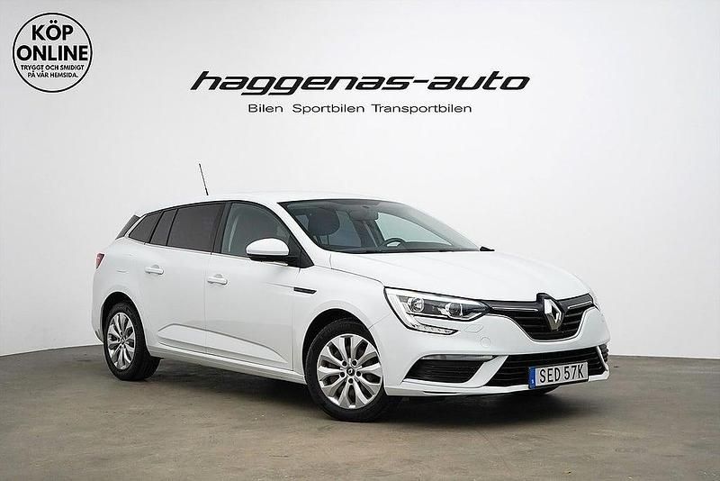 Vit Begagnad 2019 Renault Mégane GrandTour Kombi | 119 000 kr (Bra pris) - Bild 1/4