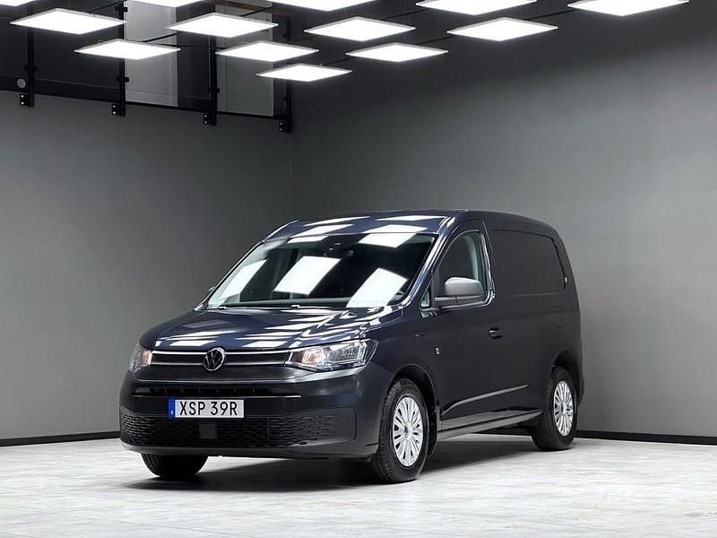 Blå Begagnad 2022 VW Caddy Minibuss | 169 900 kr (Bra pris) - Bild 1/3