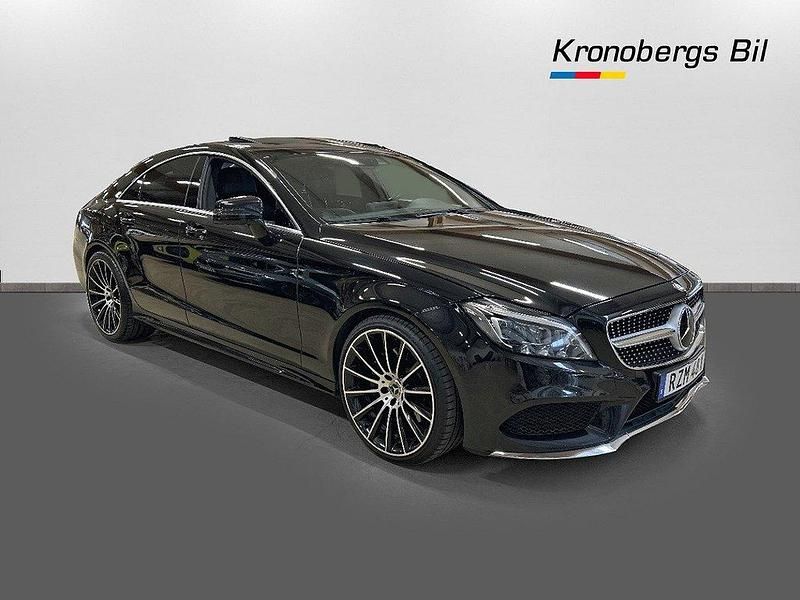 Begagnad Mercedes CLS350 AMG 259 HK (190 kW) 2016 Svart Sportkupé