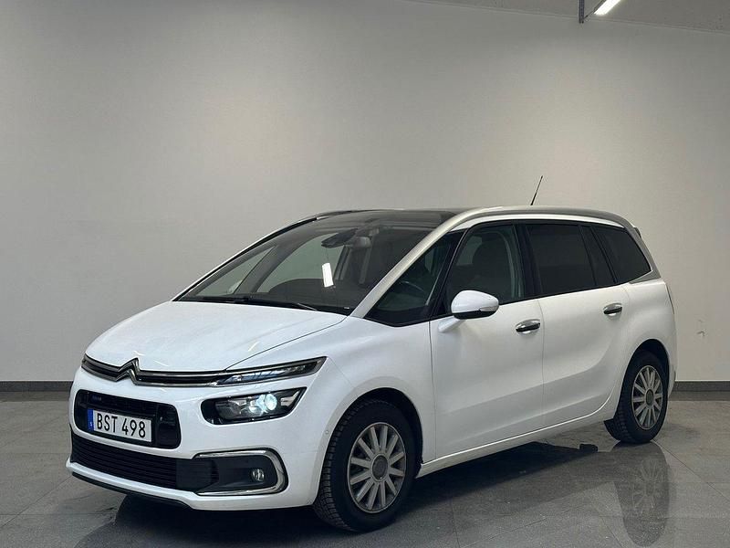 Vit Begagnad 2016 Citroën Grand C4 Picasso Minibuss | 149 900 kr (Lite dyr) - Bild 1/4