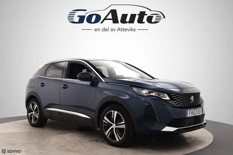 Blå Begagnad 2022 Peugeot 3008 SUV | 269 500 kr (Marknadspris) - Bild 1/4