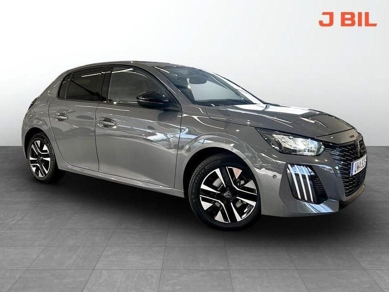 Grå Begagnad 2024 Peugeot 208 Allure Halvkombi | 279 900 kr - Bild 1/4