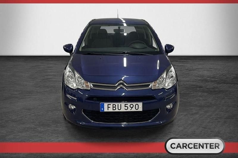 Begagnad Citroën C3 PureTech 82 HK (60 kW) 2015 Blå Halvkombi