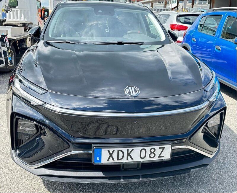 Svart Begagnad 2022 MG Marvel R SUV | 299 000 kr (Lite dyr) - Bild 1/3