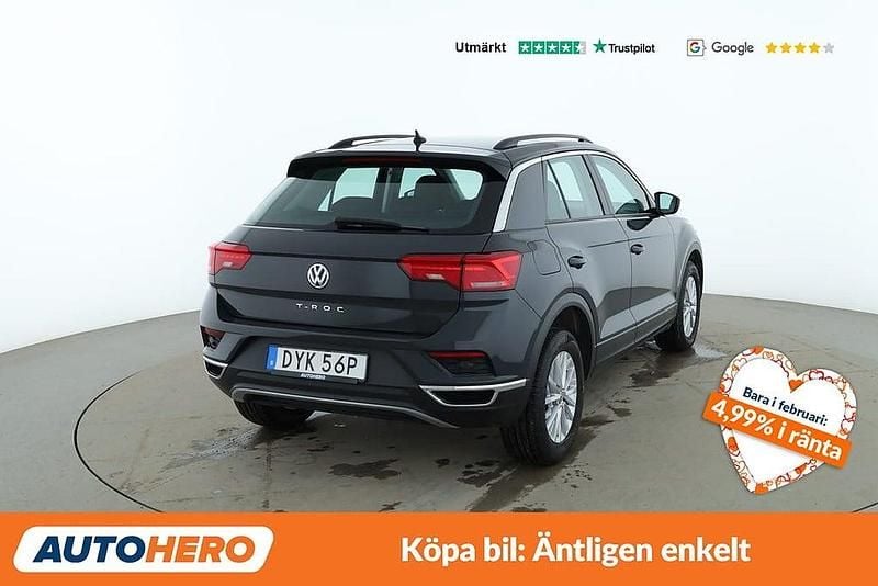 Begagnad VW T-Roc Style 117 HK (86 kW) 2019 Grå SUV