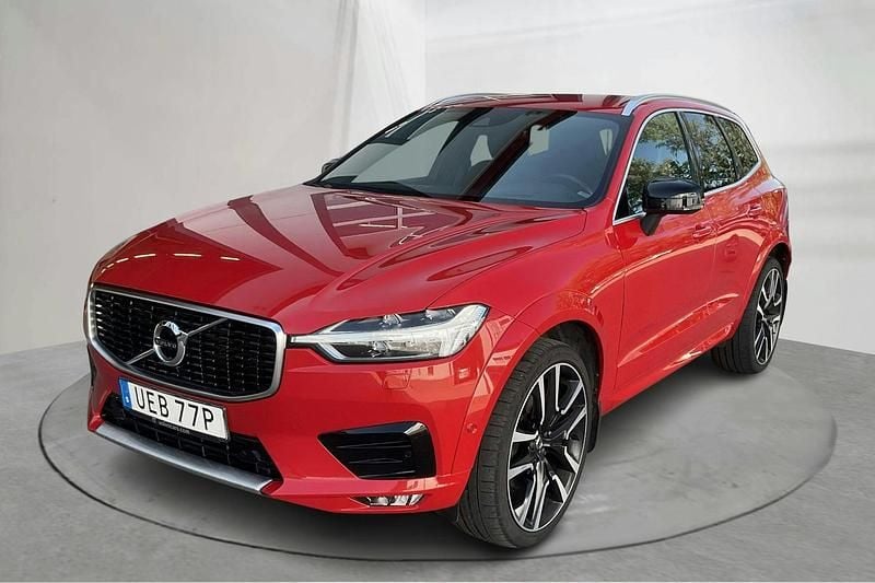 Röd Begagnad 2019 Volvo XC60 R-Design SUV | 379 800 kr (Marknadspris) - Bild 1/4