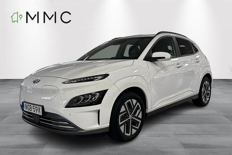 Vit Begagnad 2022 Hyundai Kona Essential SUV | 209 000 kr - Bild 1/4