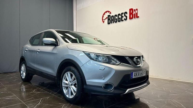 Silver Begagnad 2014 Nissan Qashqai SUV | 73 500 kr (Bra pris) - Bild 1/4
