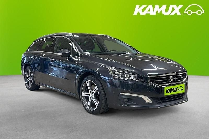 Grå Begagnad 2015 Peugeot 508 GT Kombi | 129 800 kr (Marknadspris) - Bild 1/4