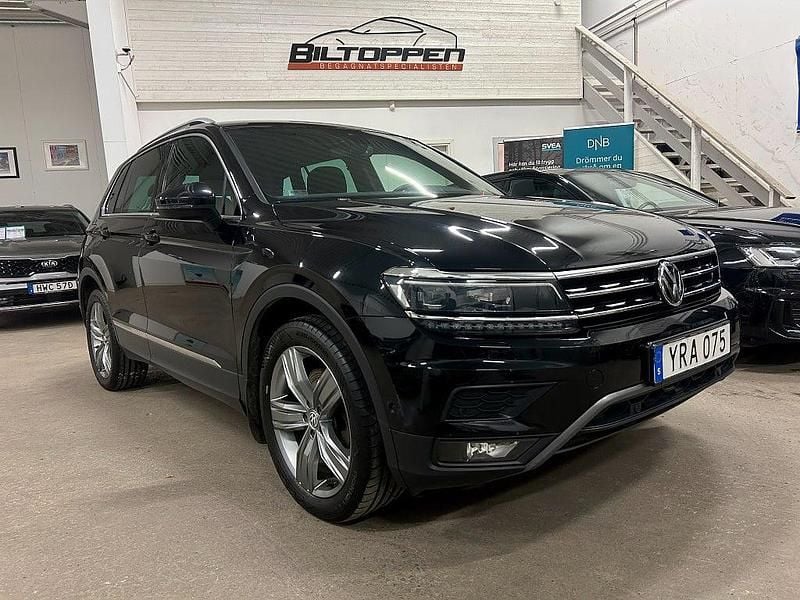 Svart Begagnad 2017 VW Tiguan GT SUV | 229 000 kr (Marknadspris) - Bild 1/4