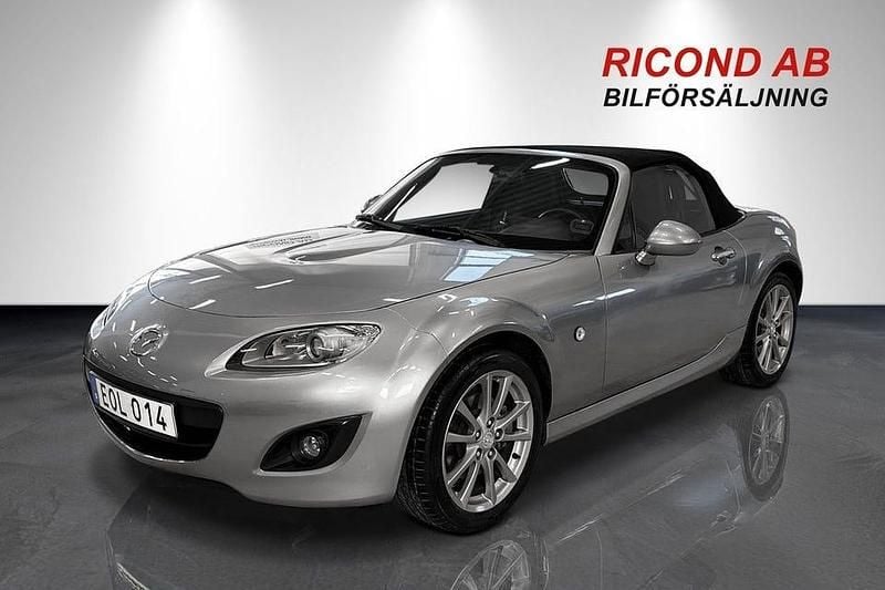 Begagnad Mazda MX5 126 HK (92 kW) 2012 Silver Cab