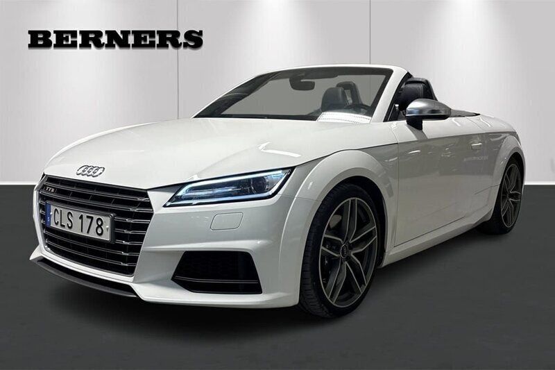 Vit Begagnad 2017 Audi TT Roadster Premium Cab | 399 900 kr - Bild 1/4