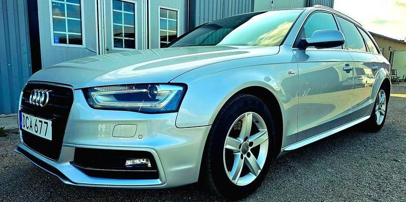 Silver Begagnad 2014 Audi A4 Kombi | 124 500 kr (Marknadspris) - Bild 1/4