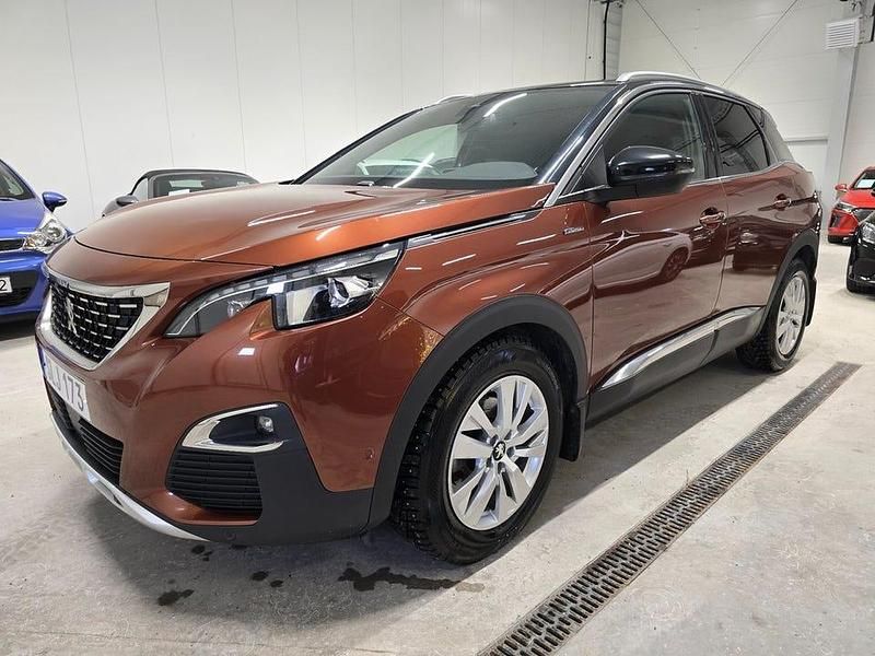 Begagnad Peugeot 3008 GT-line 177 HK (130 kW) 2018 Brun metallic SUV