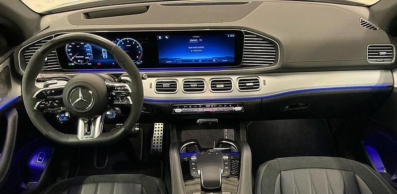 Begagnad Mercedes GLE63 AMG Premium Plus 612 HK (450 kW) 2024 Selenitgrå metallic Sportkupé