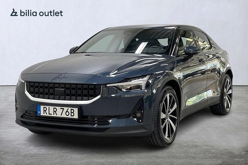 Mörkblå Begagnad 2022 Polestar 2 Sedan | 324 900 kr (Lite dyr) - Bild 1/4