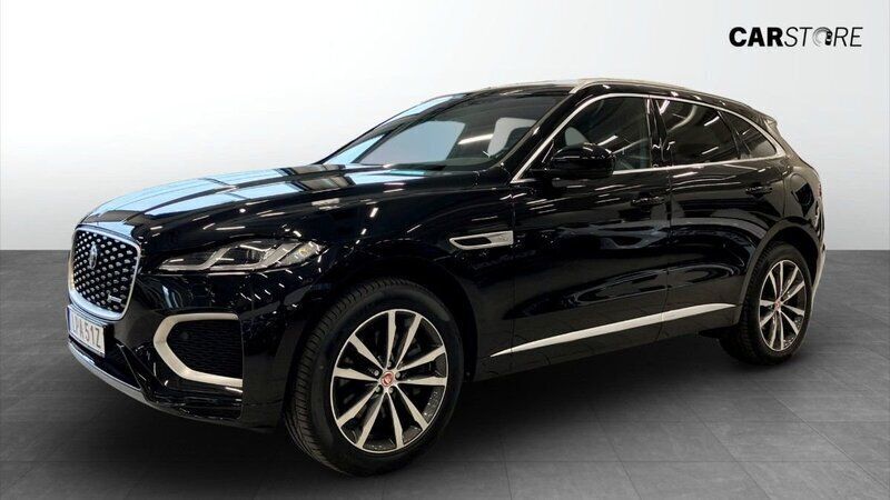 Svart Begagnad 2022 Jaguar F-Pace SUV | 599 900 kr (Lite dyr) - Bild 1/4