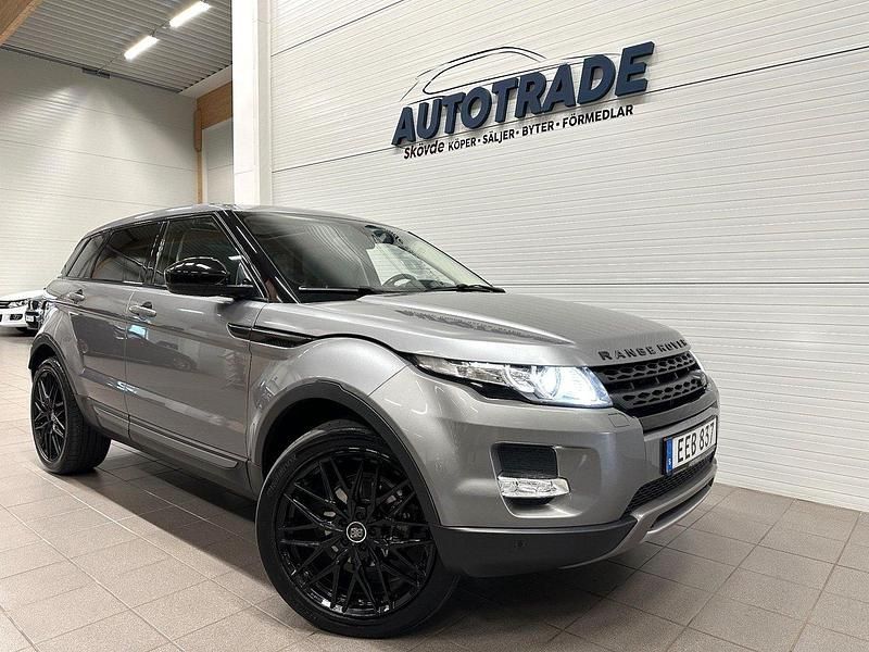 Grå Begagnad 2014 Land Rover Range Rover evoque Pure SUV | 189 900 kr (Marknadspris) - Bild 1/4