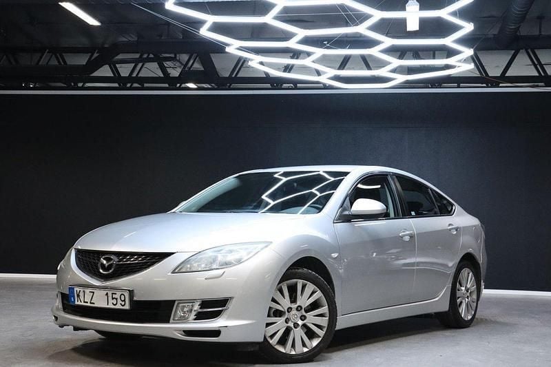 Grå Begagnad 2008 Mazda 6 Inclusive Halvkombi | 59 900 kr (Marknadspris) - Bild 1/4