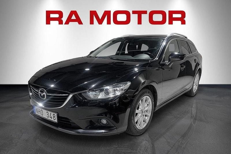 Svart Begagnad 2013 Mazda 6 Kombi | 119 900 kr (Marknadspris) - Bild 1/4