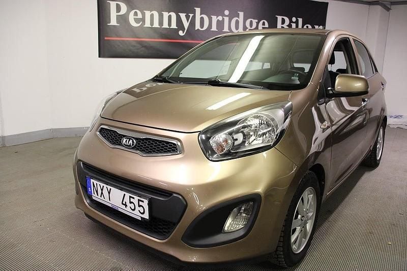 Brun Begagnad 2013 Kia Picanto Halvkombi | 49 000 kr (Marknadspris) - Bild 1/4