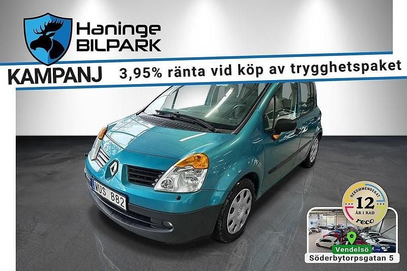 Begagnad Renault Modus 98 HK (72 kW) 2005 Blå Minibuss
