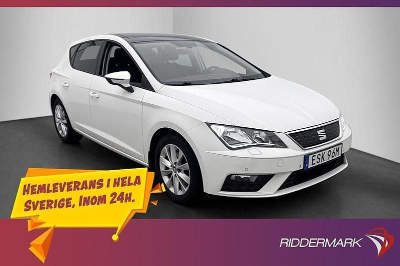 Vit Begagnad 2019 Seat Leon | 179 900 kr - Bild 1/3