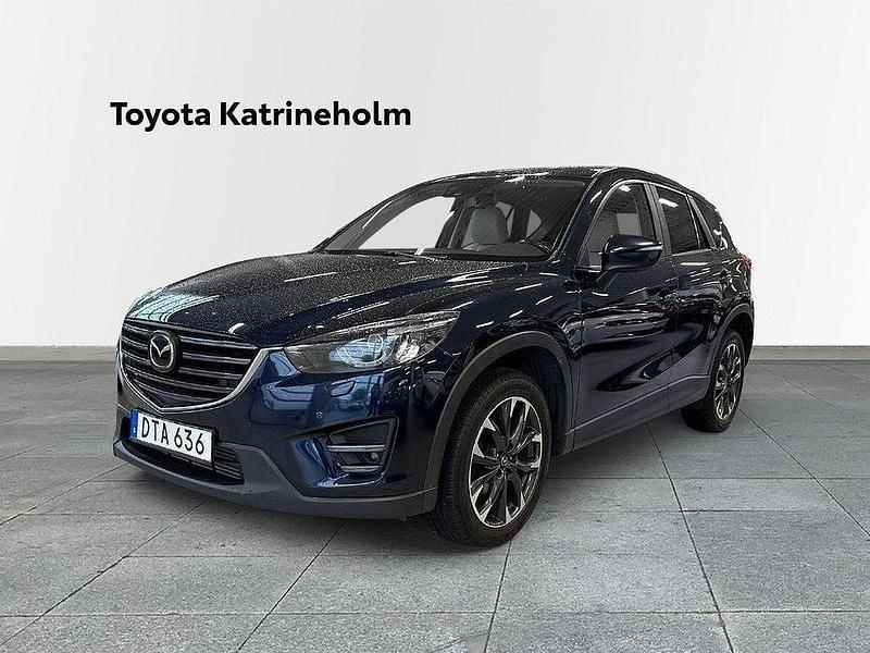 Blå Begagnad 2015 Mazda CX-5 SUV | 129 900 kr (Bra pris) - Bild 1/4