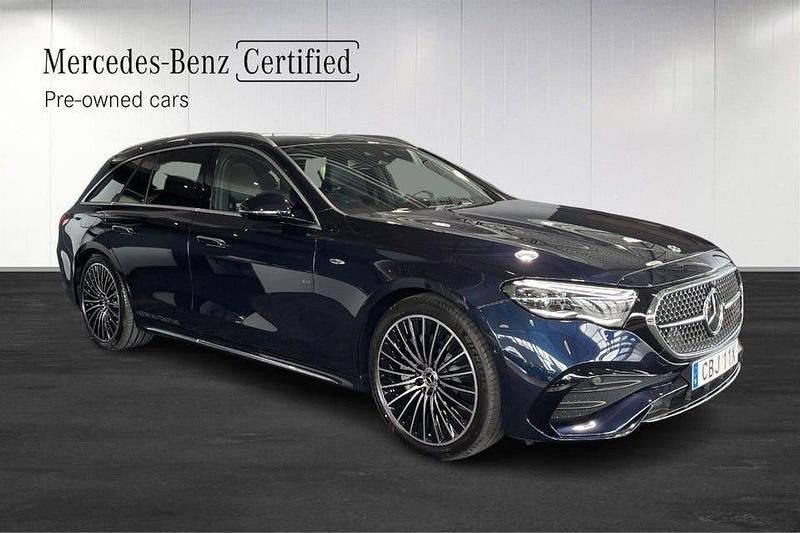 Begagnad Mercedes E300 Advanced Plus 204 HK (150 kW) 2025 Blå Kombi