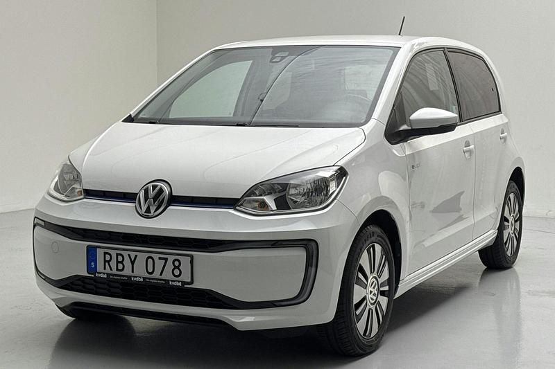 Vit Begagnad 2017 VW e-up! Halvkombi | 108 800 kr (Marknadspris) - Bild 1/4