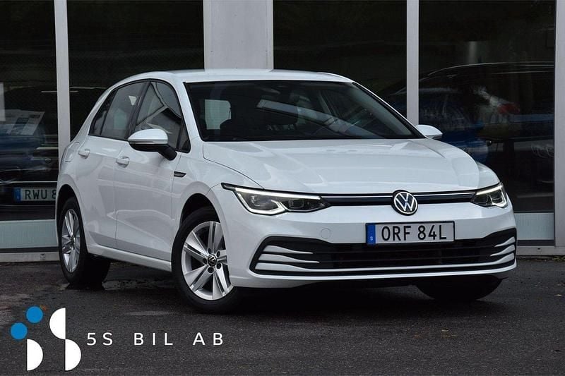 Vit Begagnad 2020 VW Golf VII Edition Halvkombi | 227 900 kr (Marknadspris) - Bild 1/4