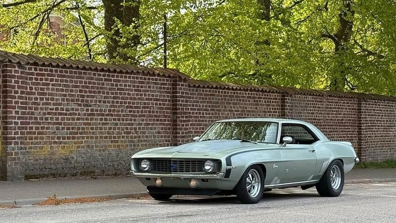 Grön Begagnad 1969 Chevrolet Camaro Sportkupé | 479 000 kr - Bild 1/4