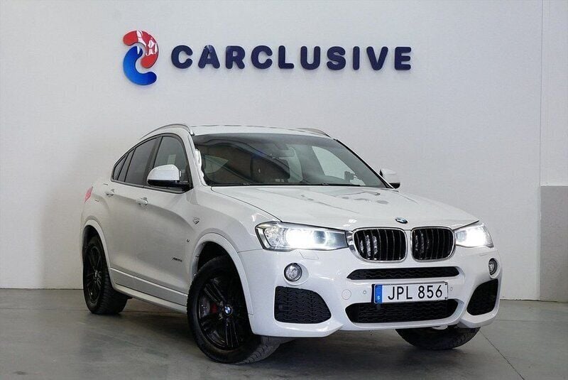 Vit Begagnad 2014 BMW X4 M Sport SUV | 199 900 kr (Marknadspris) - Bild 1/4