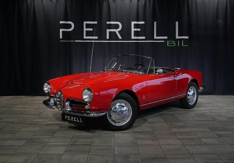 Begagnad Alfa Romeo Giulia 92 HK (67 kW) 1964 Röd Cab