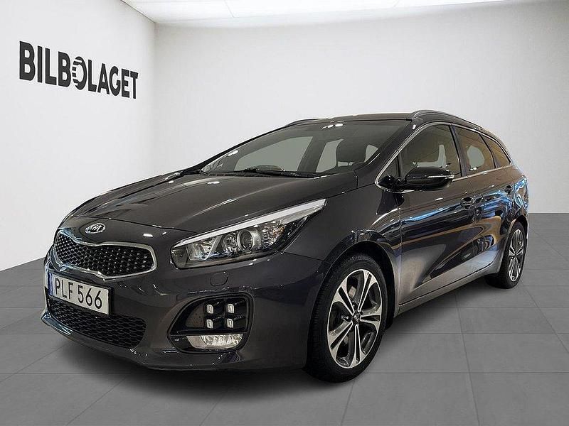 Grå Begagnad 2017 Kia Ceed Sportswagon GT-Line Kombi | 158 800 kr (Lite dyr) - Bild 1/4